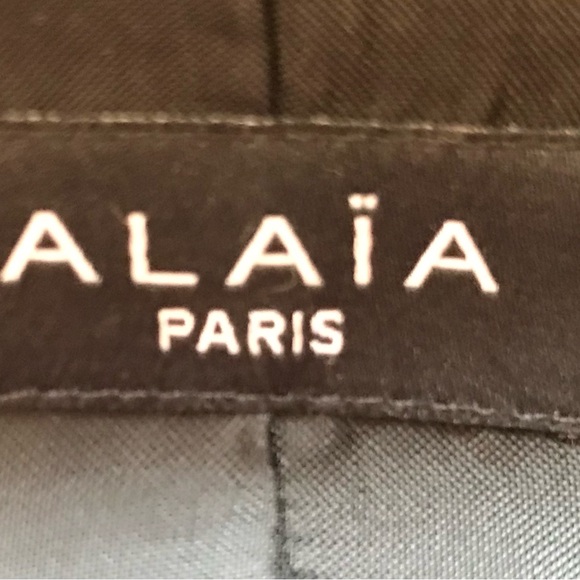 Alaïa stunning cropped lamb leather jacket like NEW - Picture 5 of 7
